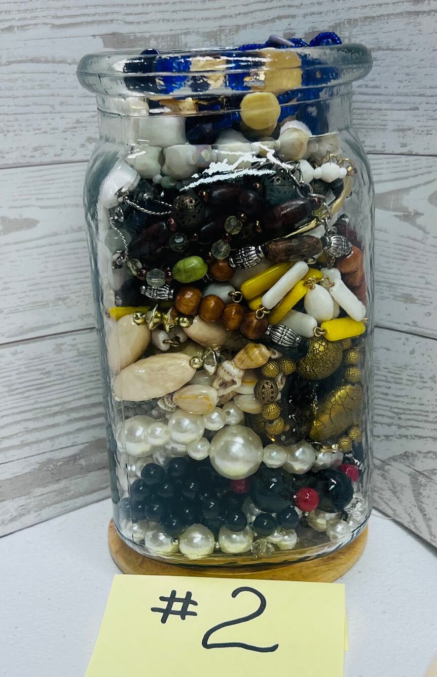 Mystery Jewelry Jar - Costume Vintage to Modern Lot 2